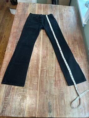 Rare Mint ‘90s Katayone Adeli Black Bootcut Jeans